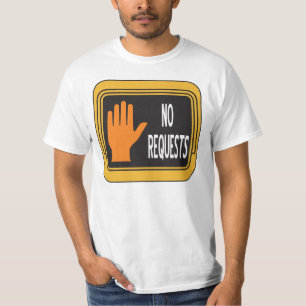 CAMISETA NINGUNAS PETICIONES 04