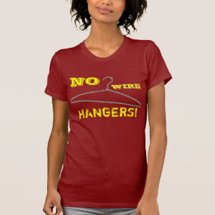 Camiseta ¡Ningunas suspensiones del alambre!