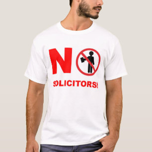 Camiseta ¡Ningunos abogados!