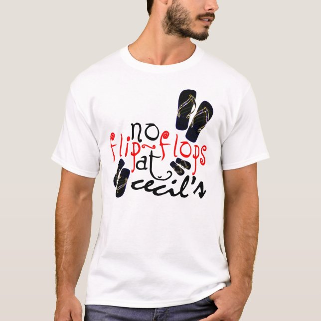 Camiseta Ningunos balanceos en Cecil (Anverso)