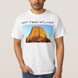 Camiseta ¿Ningunos bosques en la tierra plana consiguieron