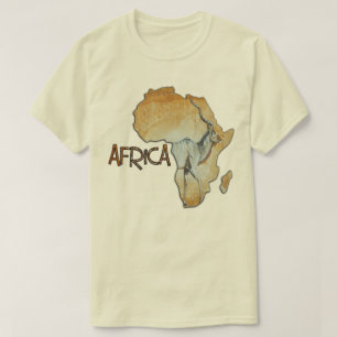 Camiseta ningunos del mapa de África 17