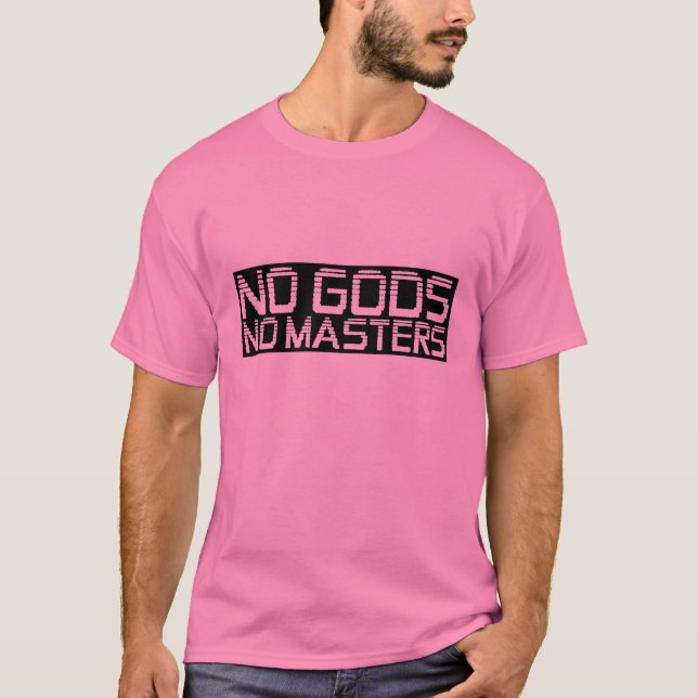Camiseta Ningunos dioses ningunos amos (Anverso)