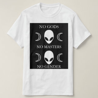 Camiseta NINGUNOS DIOSES NINGUNOS AMOS NINGÚN estilo 2 del
