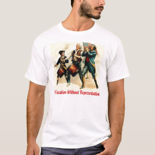 Camiseta Ningunos impuestos sin la representación