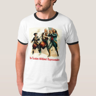 Camiseta Ningunos impuestos sin la representación