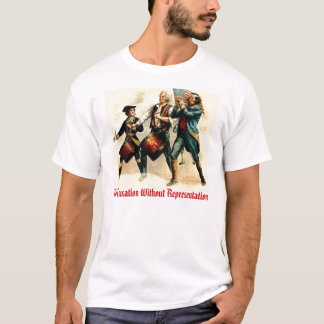 Camiseta Ningunos impuestos sin la representación