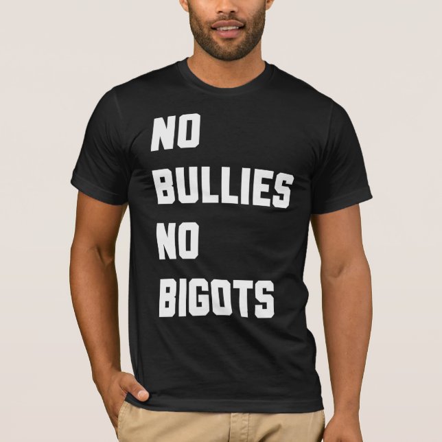 Camiseta Ningunos matones ningunos fanáticos (Anverso)