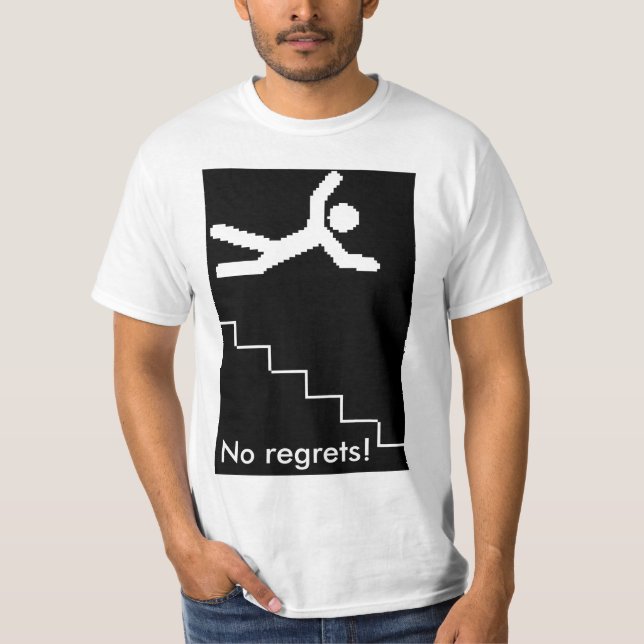 Camiseta ¡Ningunos pesares! (Anverso)