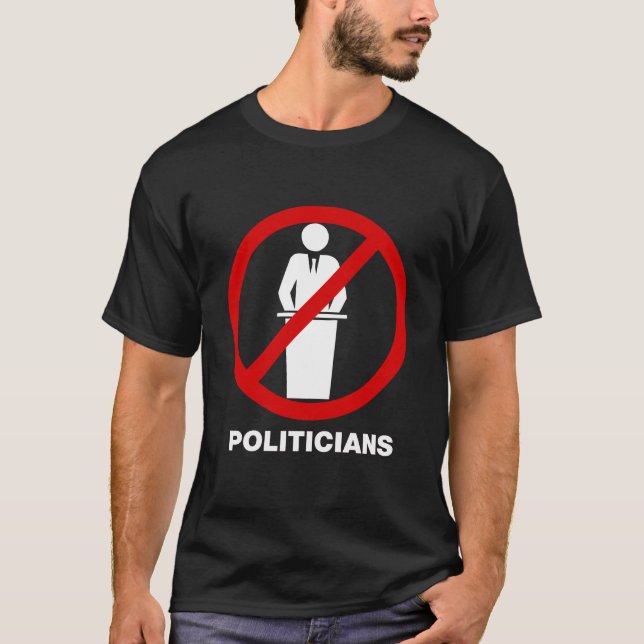 Camiseta Ningunos políticos T (Anverso)