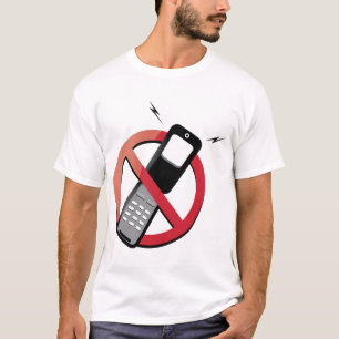 Camiseta ningunos teléfonos