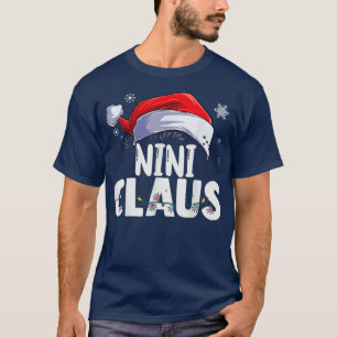 Camiseta Nini Claus Xmas Familia coincidiendo con la abuela