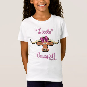 Camiseta Niñita bovina, vaca longandesa