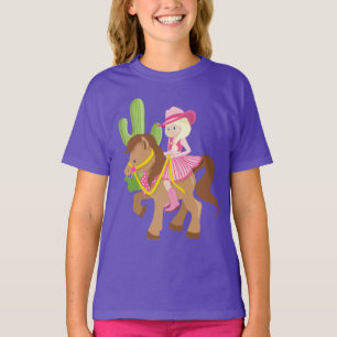 Camiseta Niñita linda con Pony