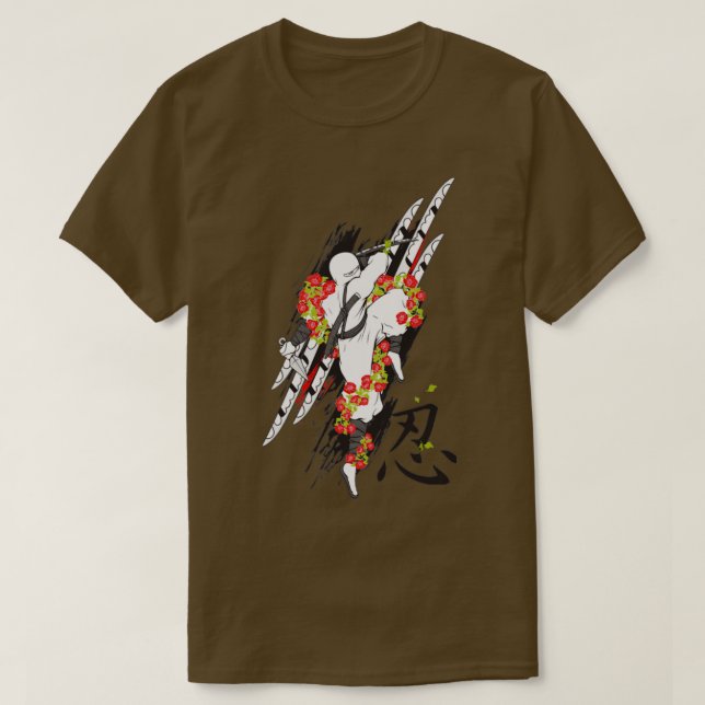 CAMISETA NINJA (Diseño del anverso)
