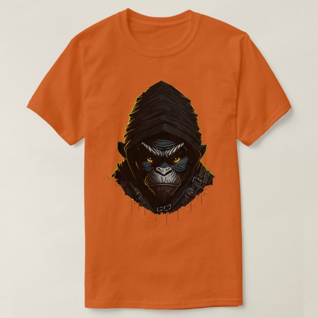 Camiseta Ninja ape (Diseño del anverso)