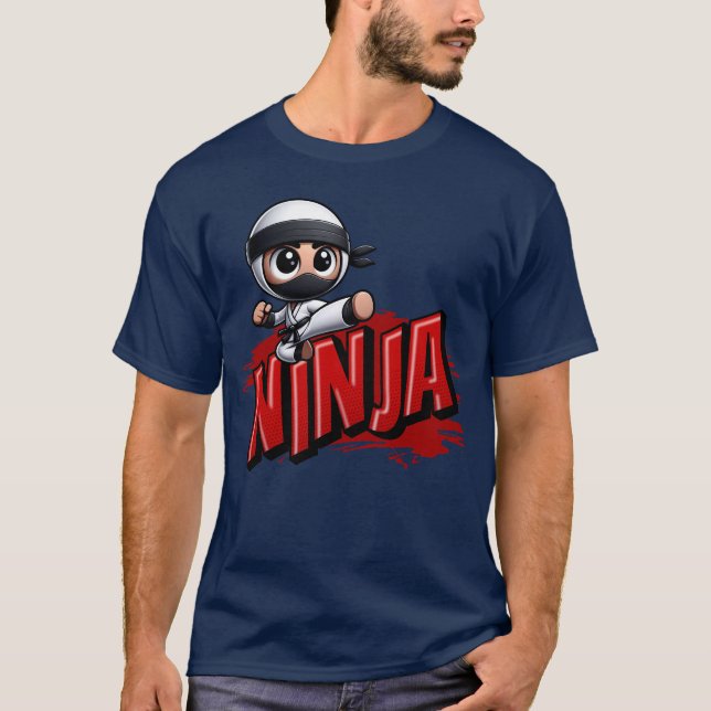 Camiseta Ninja - Asesinos silenciosos (Anverso)