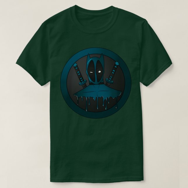Camiseta Ninja azul (Diseño del anverso)
