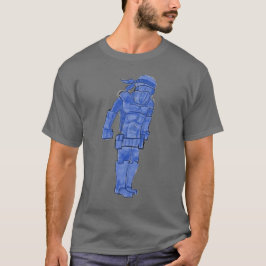 Camiseta Ninja azul
