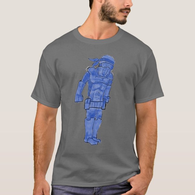 Camiseta Ninja azul (Anverso)