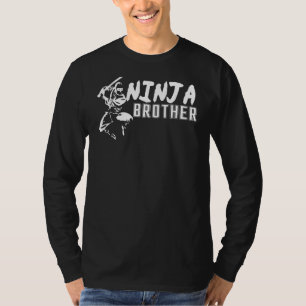Camiseta Ninja Brother Mating Family Bday For Brothers B