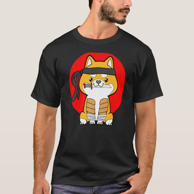Camiseta Ninja Bushido Ronin Samurai Japonés (Anverso)