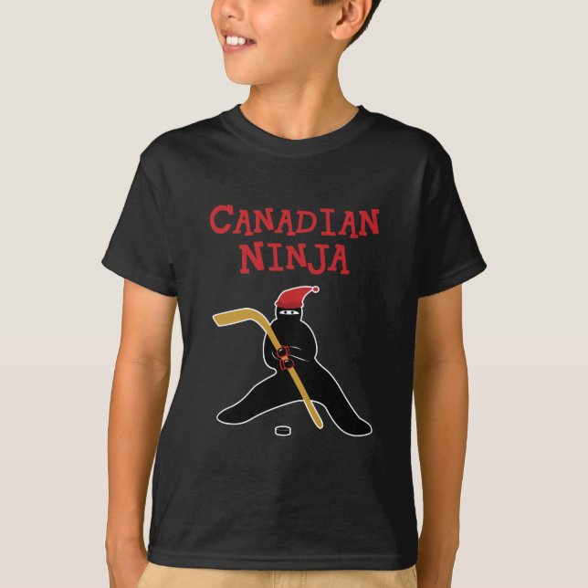 Camiseta Ninja canadiense (Anverso)