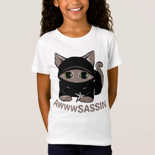 Camiseta Ninja Cat T-Shirt (Anverso)