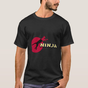Camiseta Ninja Cat T-Shirt Top