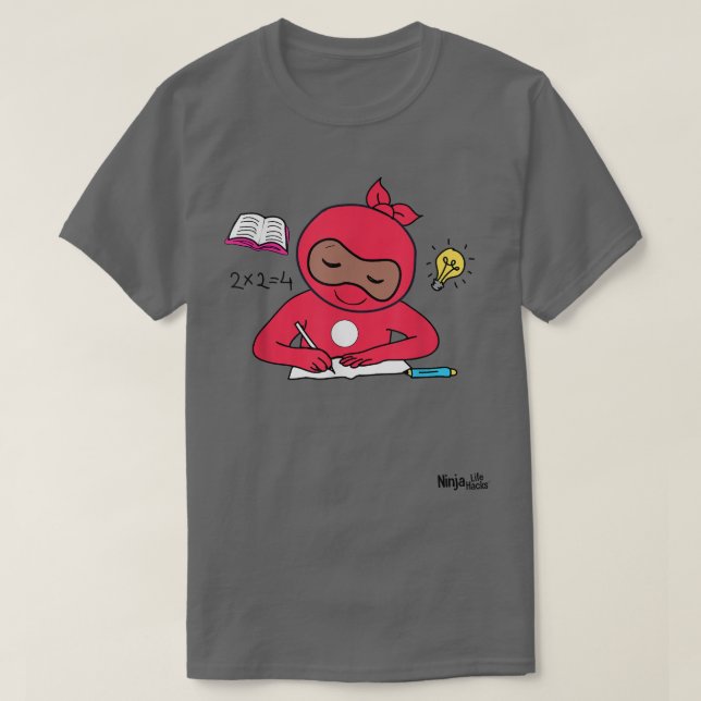Camiseta Ninja centrado (Diseño del anverso)