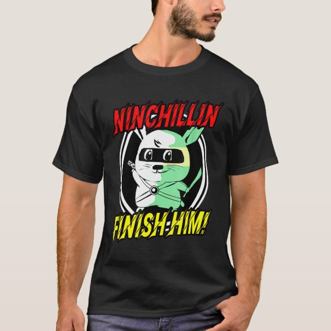 Camiseta Ninja Chinchilla (Anverso)