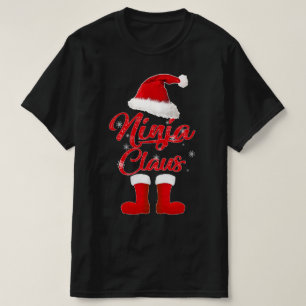 Camiseta ninja claus