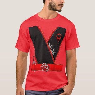 Camiseta Ninja Costume Halloween Niño Ninja Hombres Birthda