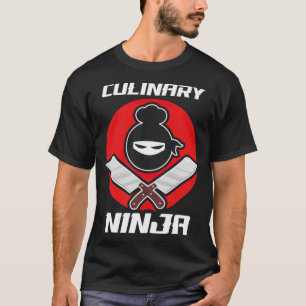 Camiseta Ninja Culinario Funny King Kitchen Guru Chef Desse