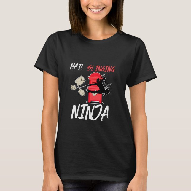 Camiseta Ninja de la reducción de correo (Anverso)