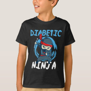 Camiseta Ninja Diabético - Ansia de diabetes por azúcar en 