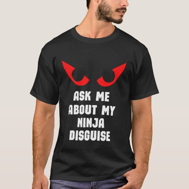 Camiseta Ninja Disfrazan Niños Ninjas Niños Pequeños (Anverso)