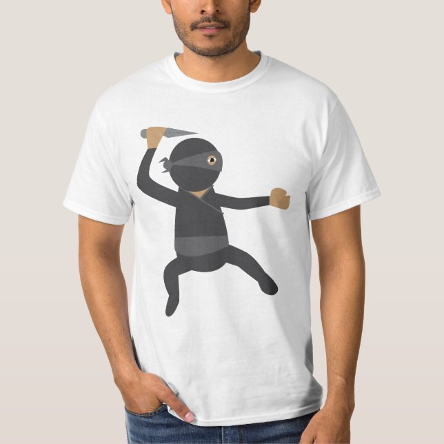 Camiseta Ninja Divertido (Anverso)