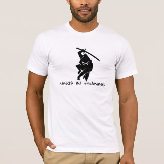 Camiseta ninja en el entrenamiento