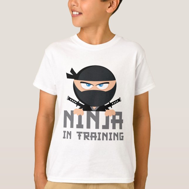 Camiseta Ninja En Formación (Anverso)