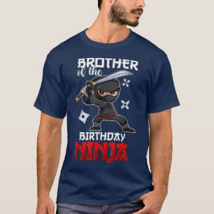Camiseta Ninja Favorece A Los Camisas Y A Los Niños, Herman