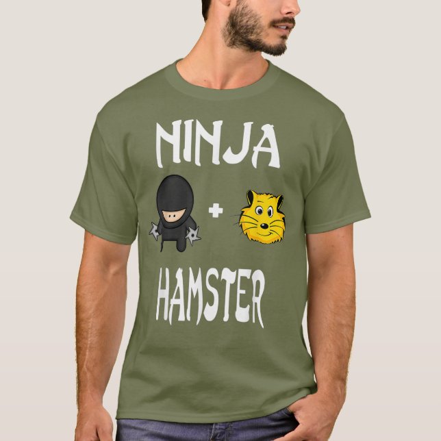 Camiseta Ninja HAMSTER HAMSTER Ninja (Anverso)