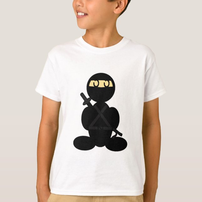 Camiseta Ninja (llano) (Anverso)