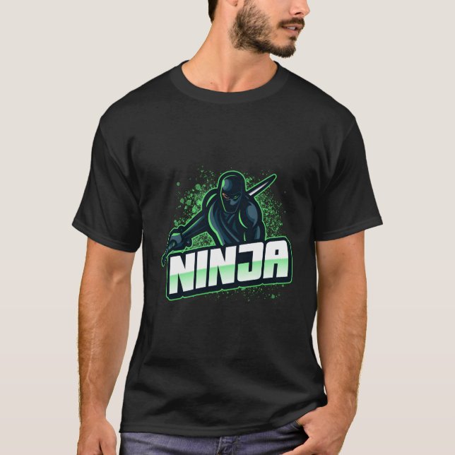 Camiseta Ninja Los Elementos Del Stealth (Anverso)