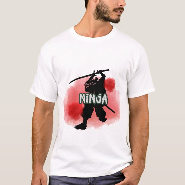 Camiseta Ninja Luna de Sangre (Anverso)