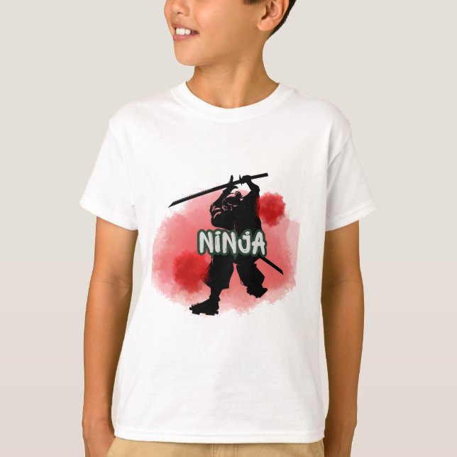 Camiseta Ninja Luna de Sangre (Anverso)