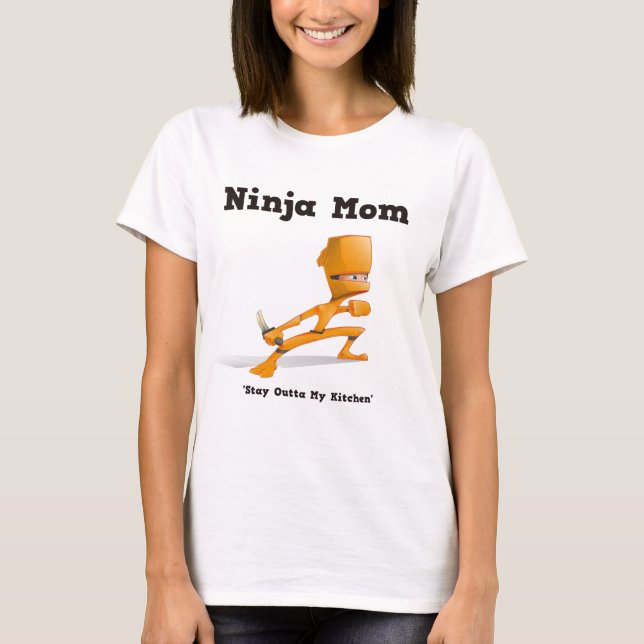 Camiseta Ninja Mom3 (Anverso)