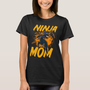 Camiseta Ninja Mom Warrior Funny