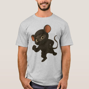 Camiseta Ninja Mouse Funny Personalizado Martial