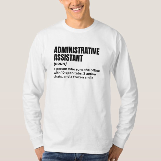 Camiseta Ninja multitarea: administrador (Anverso)